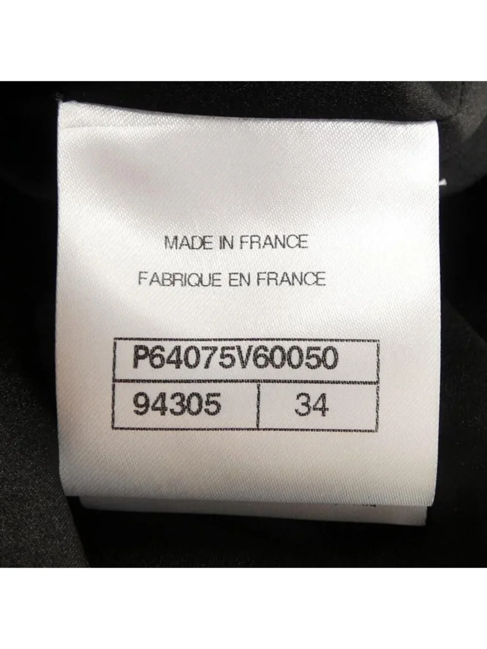Chanel Skirt Black
